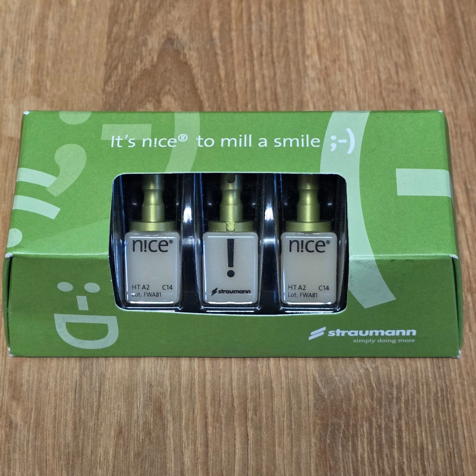 CEREC Straumann Nice Blocks / HT A2 – C14 / 5 Blocks | Brand New, Never Opened
