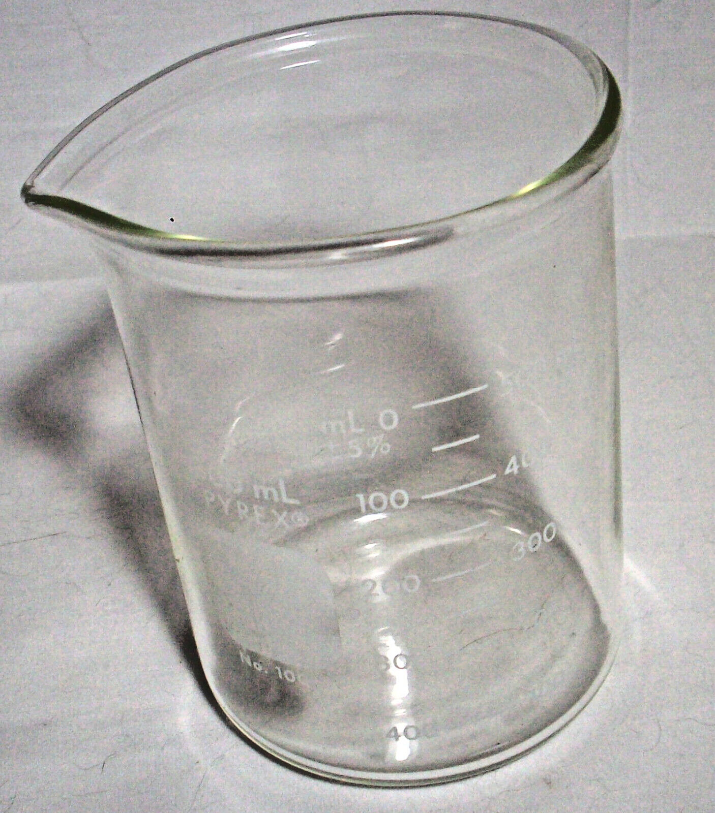 Pyrex 600 ml. Glass Beaker no. 1003: EXC: NR