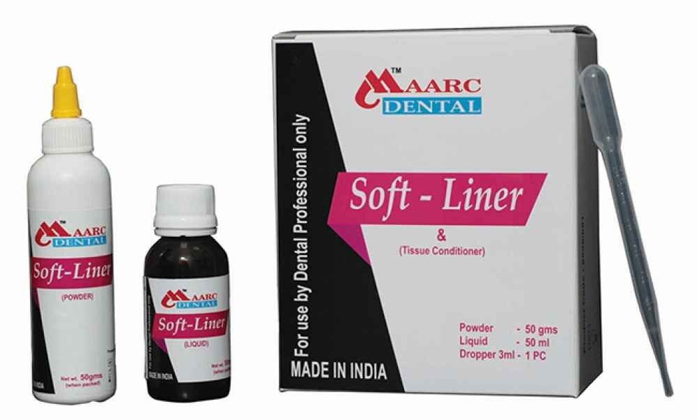 Maarc Soft Denture Reline Material for Temporary Re-Basing Acrylic Dentures