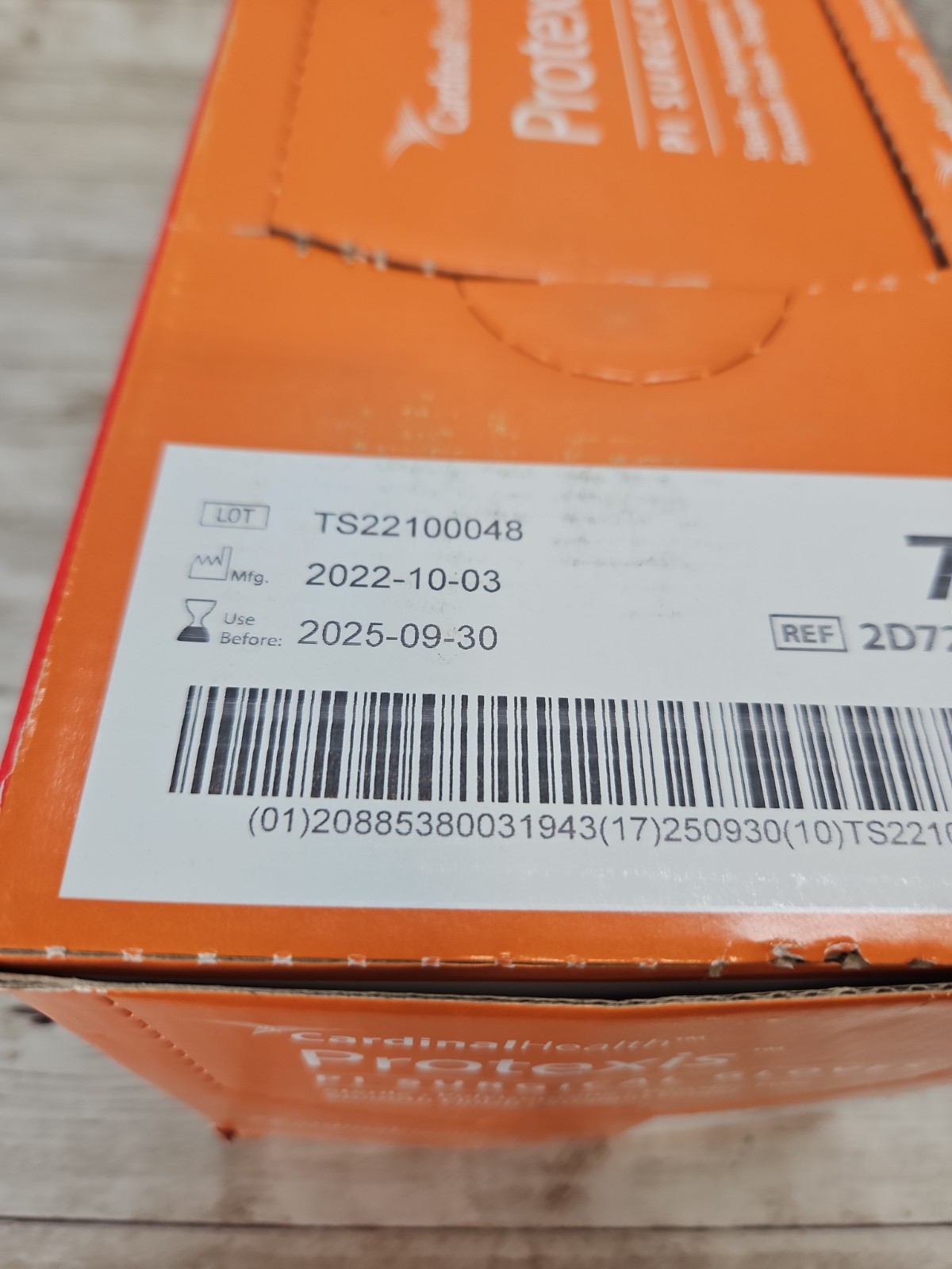 Protexis PI Surgical Gloves Cardinal Health *1 Box 50 Pr* Size: 7 *See Date*9-25