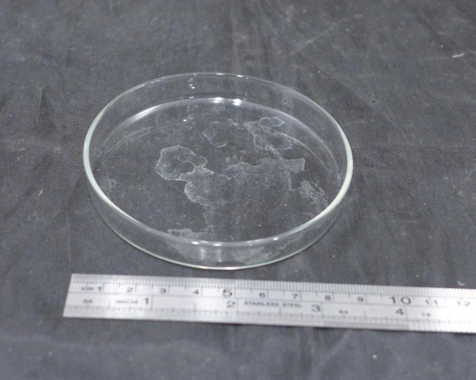 CORNING Pyrex Crystallizing Dish, 100×80 mm, ca 500mL, w/ repl lid #3250-100