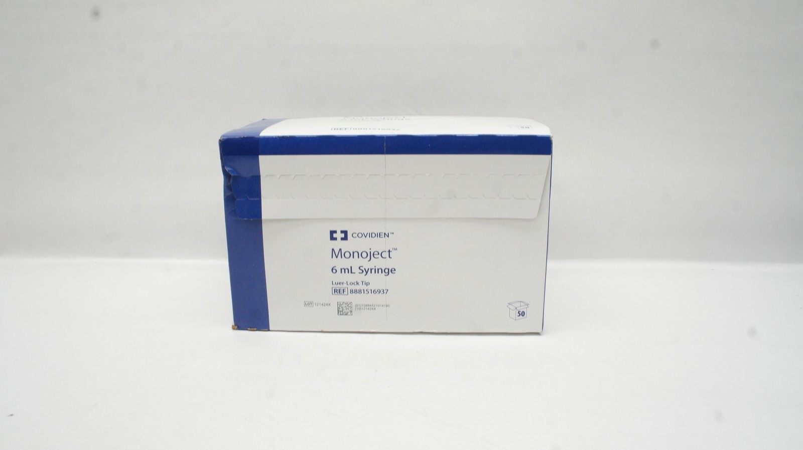 General Purpose Syringe Monoject 6 mL Luer Lock Tip Without Safety – 50/BX