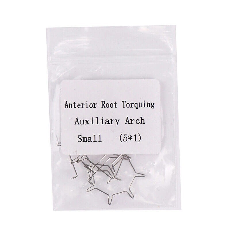5 Pcs/Pack Dental Orthodontic Anterior Spring Root Torquing Auxiliary Arch Wire