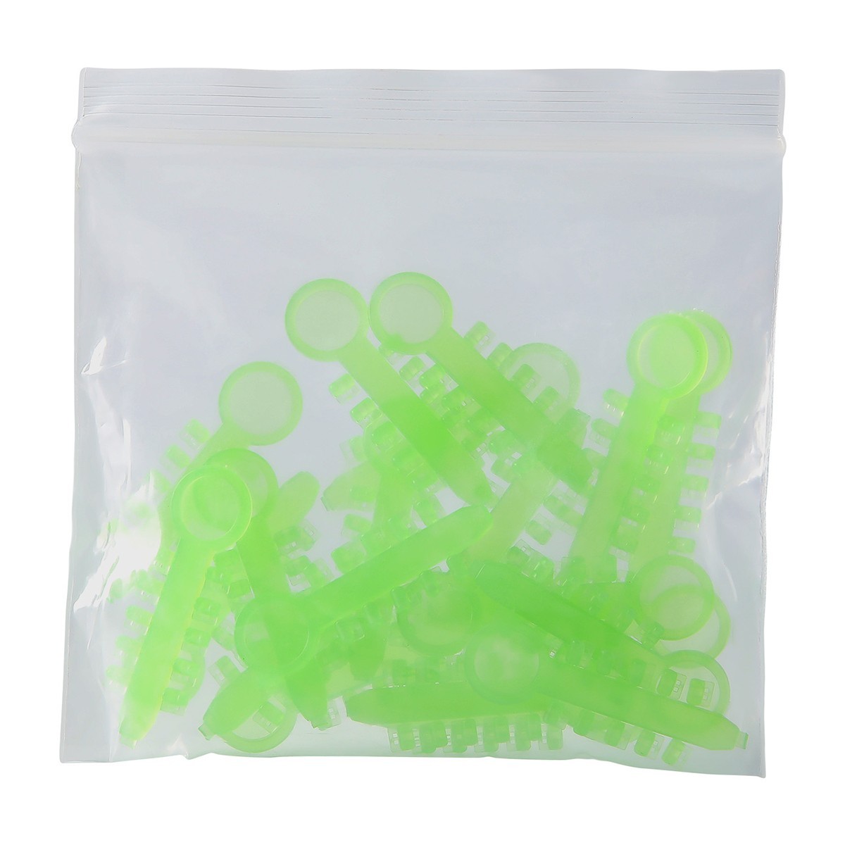 200pcs/20 sticks Dental Rotation Wedge Orthodontic Rubber Elastic Rotary Pads