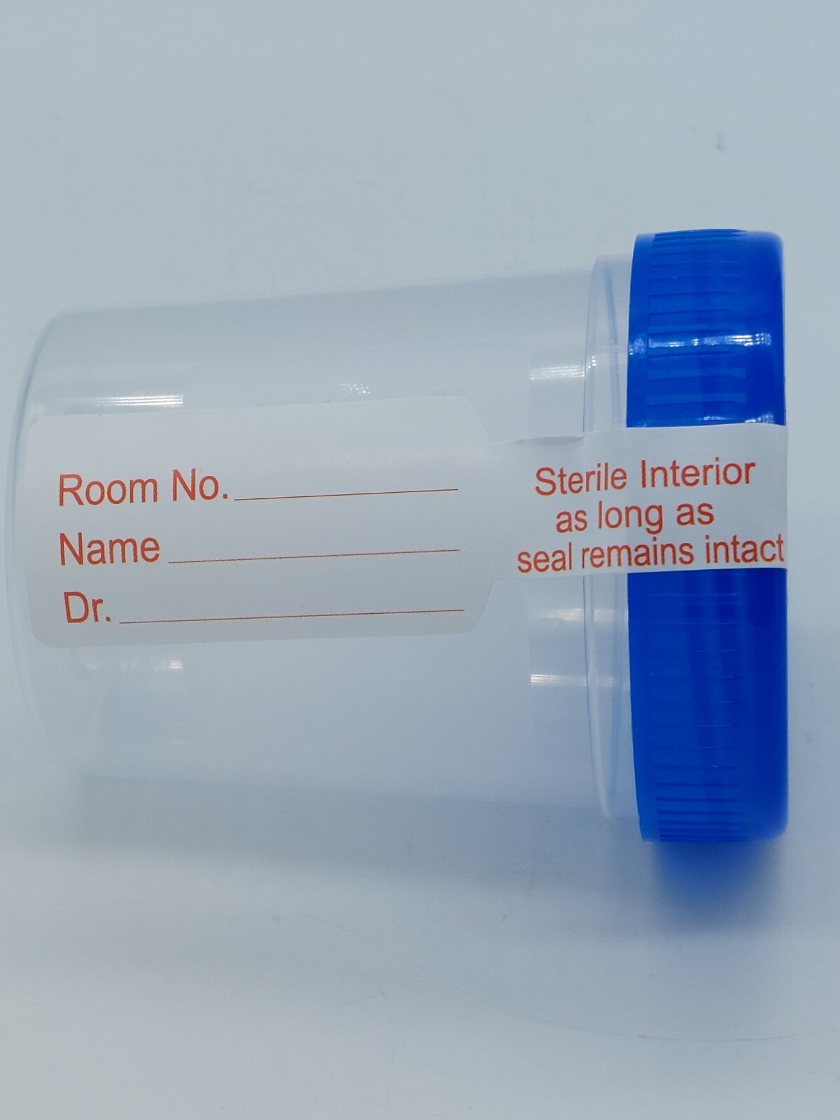 5 Sterile Specimen Cups Urine Collection 120mL – 4oz (W/ Seal LID Name Room Dr)