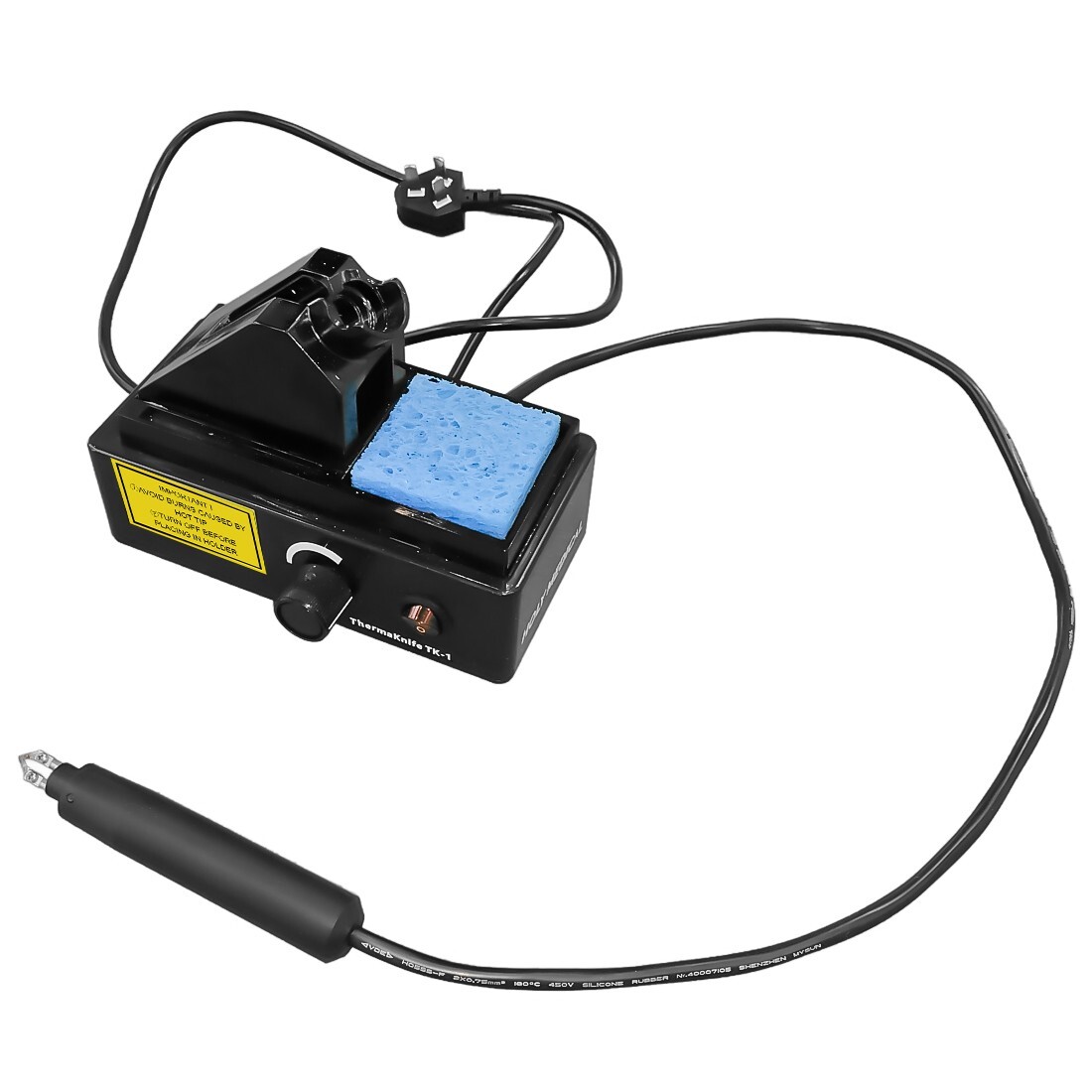 Electric Dental Thermoplastic Engraver Cutter Orthodontic Heating Cutting Knife