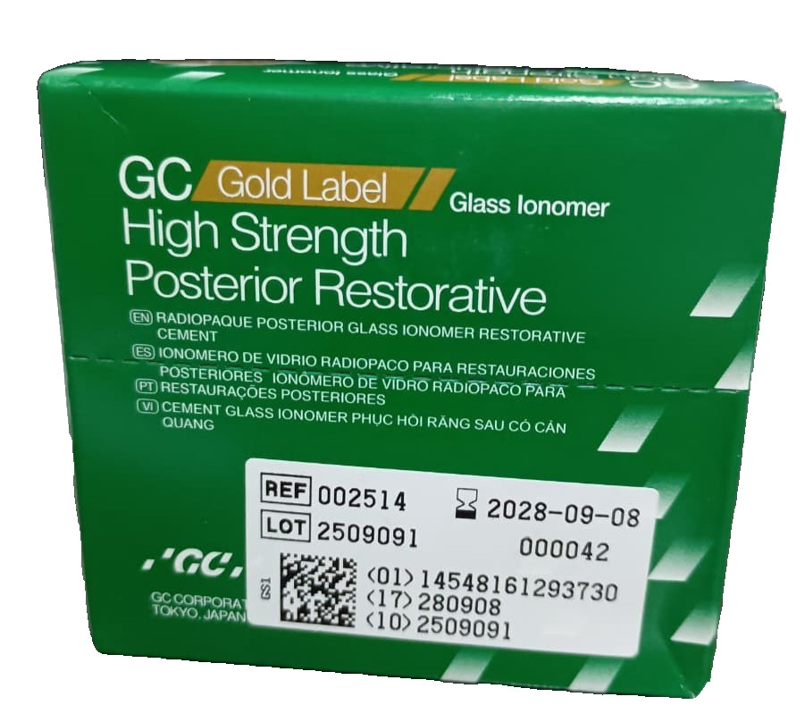 GC Fuji IX Gold Label 9 Posterior Restorative Cement Glass Ionomer Dental