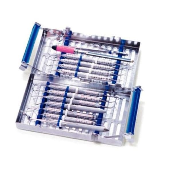 IMS Signature Series Cassette Replacement Rails 14 Instruments Blue 2 Tier