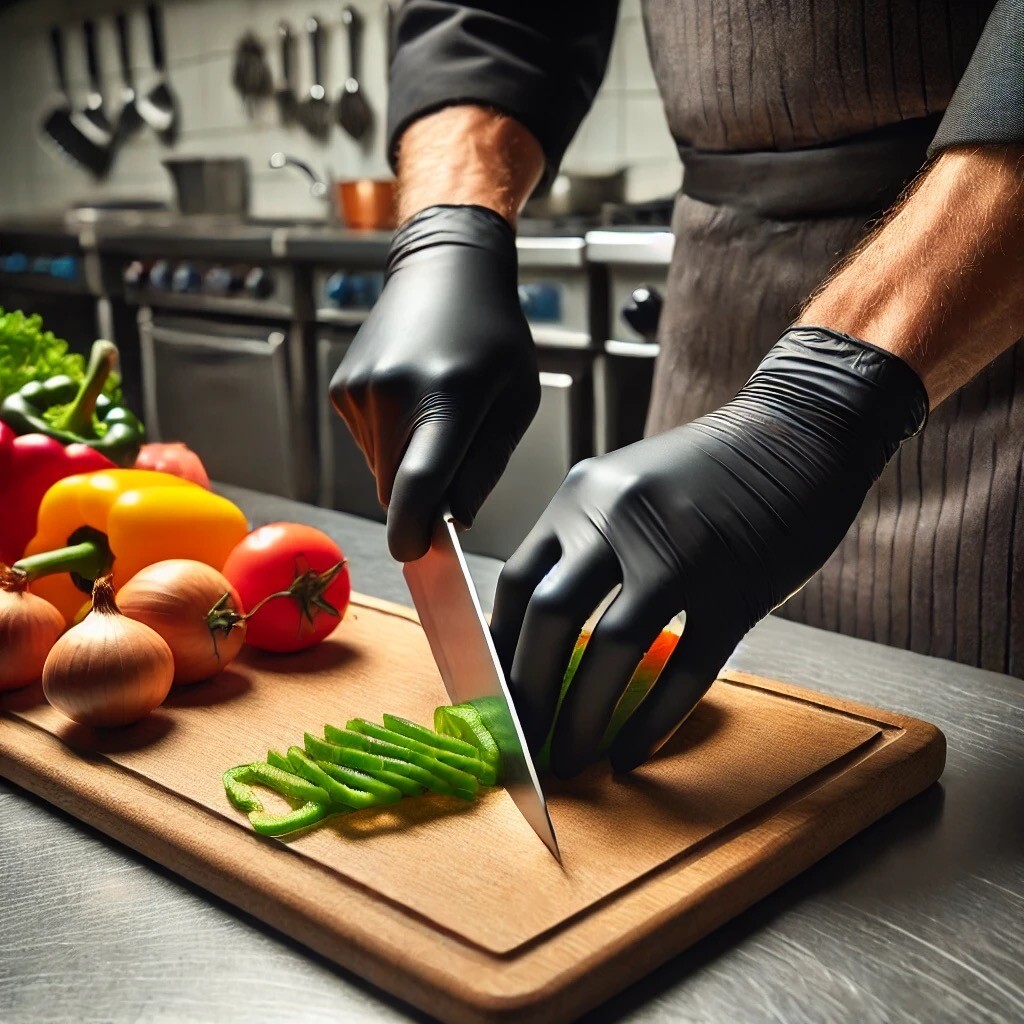GP Craft Black Nitrile Gloves – 1,000 Count, Latex-Free, Powder-Free, 5Mil Thick
