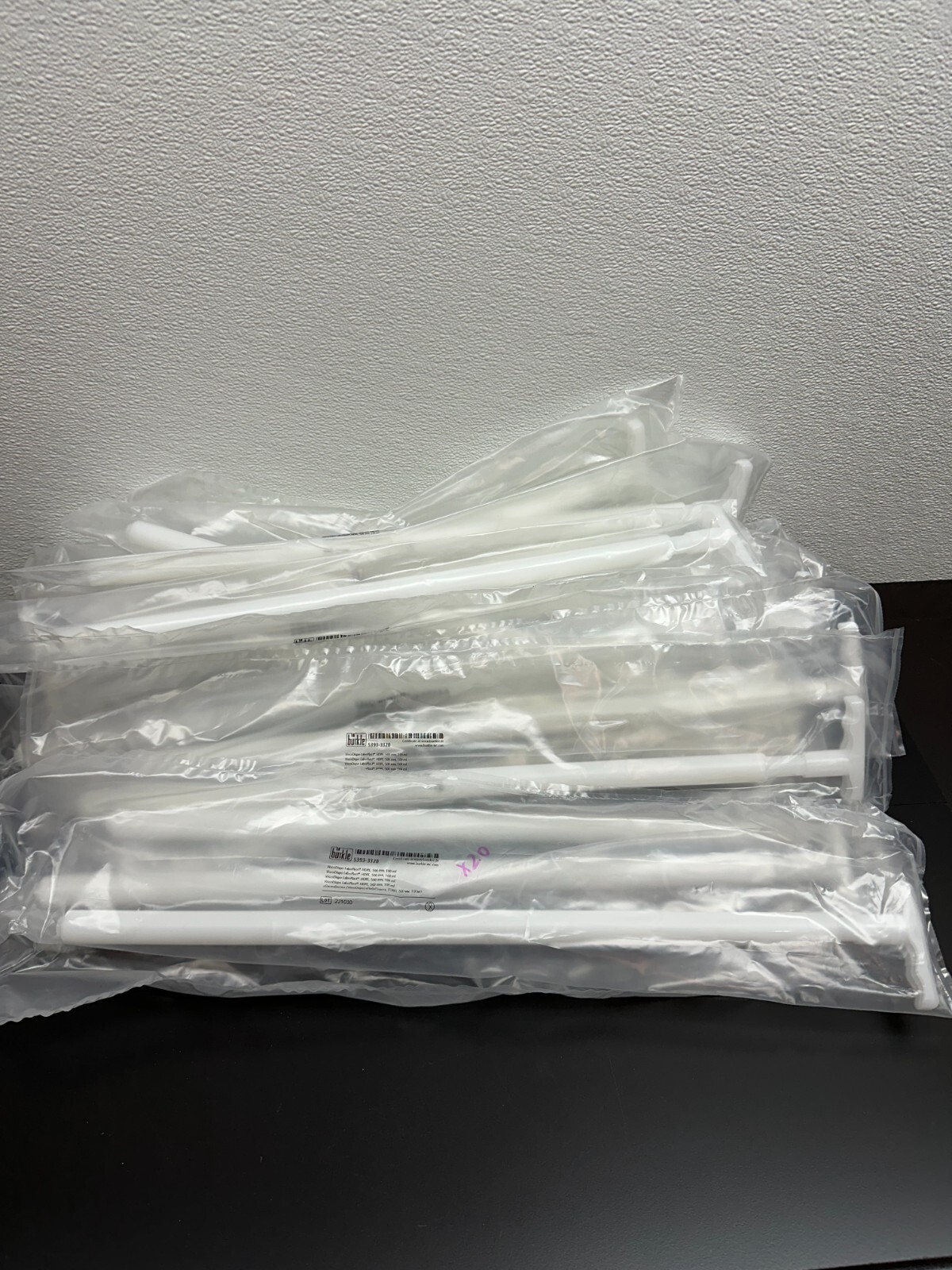 Burkle REF 5393-3320 PowderDispo LaboPlast HDPE 500 mm 100 mL Lot 20 Pieces