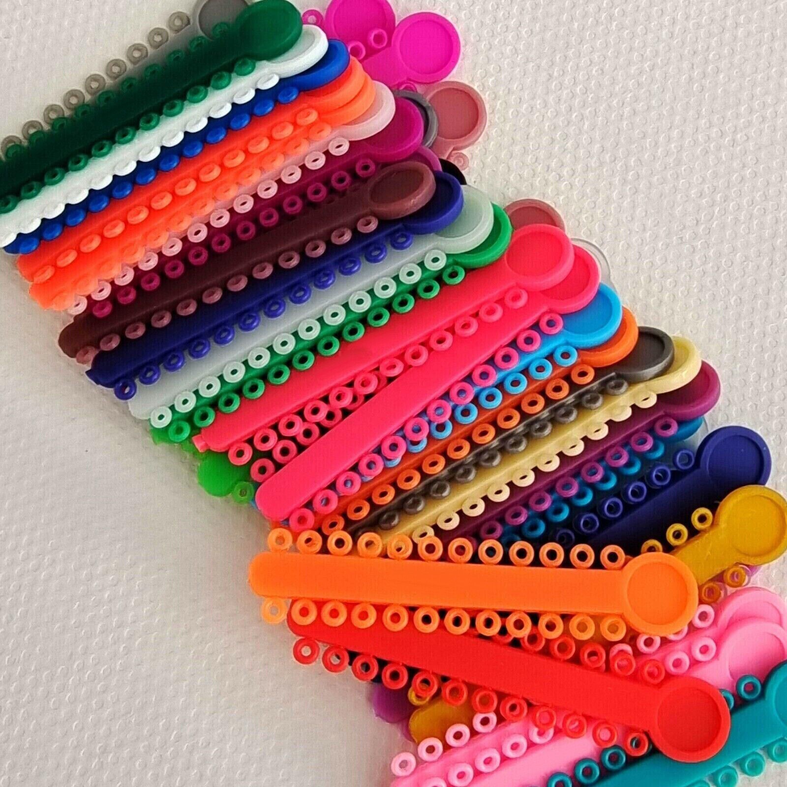 1040 Pcs Dental Orthodontic Ligature Ties Elastic Braces Rubber Bands Ligaduras