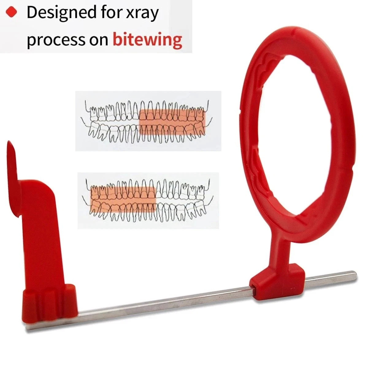 100x Dental Sensor Holder X-ray Self-adhesive Bitewing/Anterior/Posterior Block