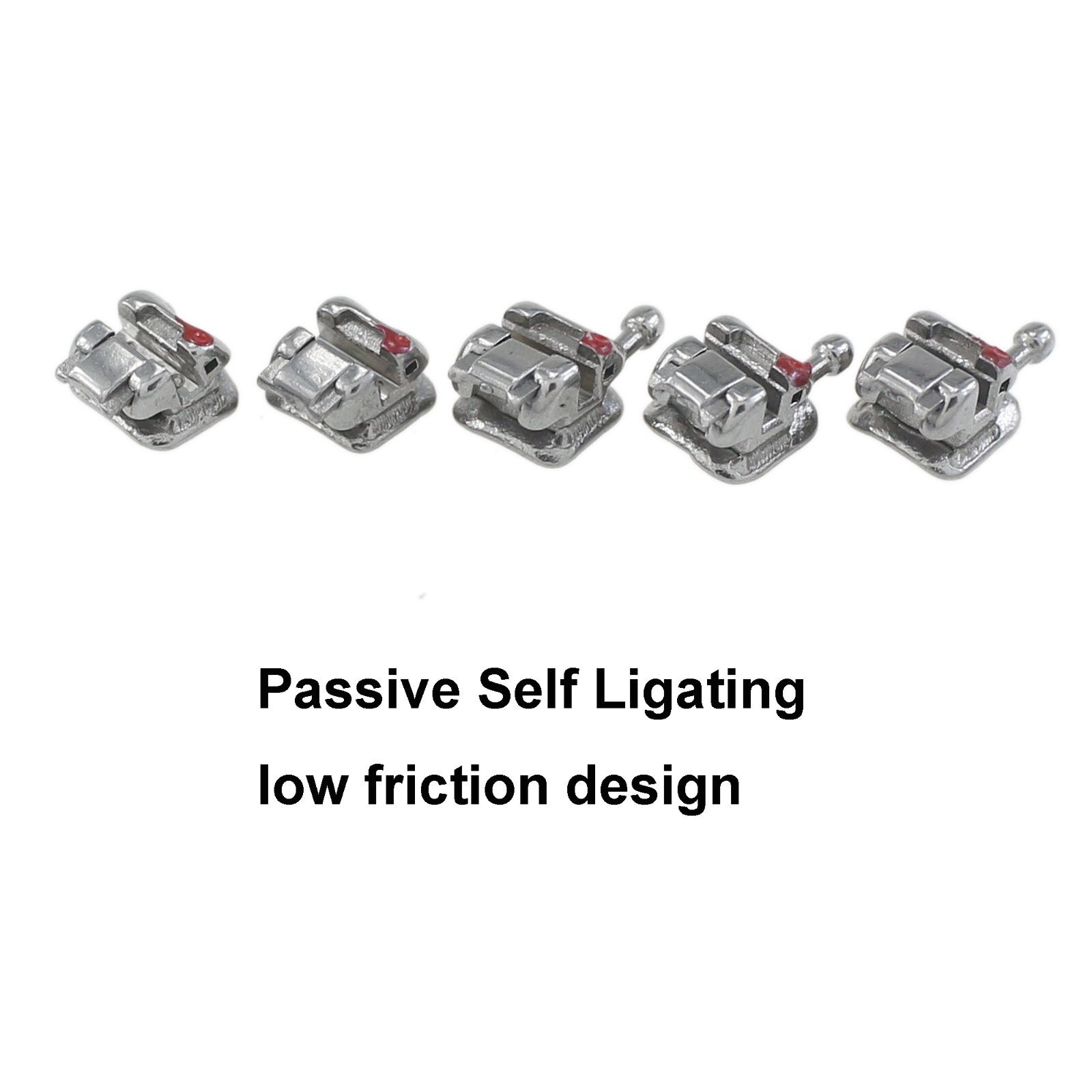 Dental Brackets Orthodontic Self Ligating Braces Metal Ceramic Roth MBT 022 345