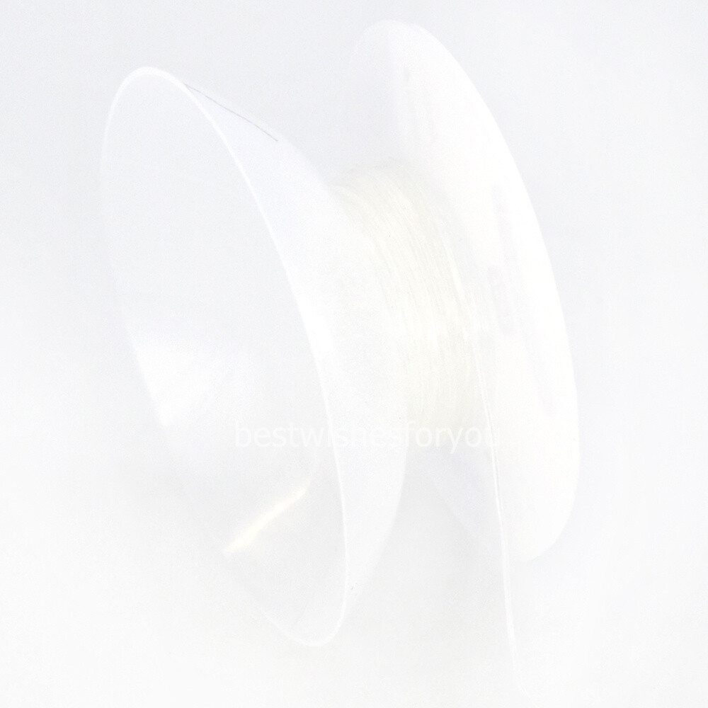 Dental Orthodontic Solid Elastic Thread Traction Pulling 020 025 030 Transparent