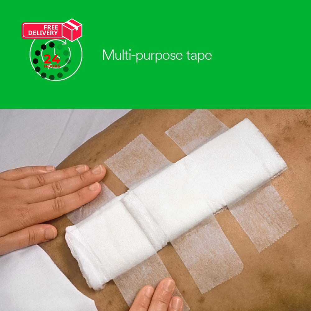 3M™ Micropore™ Surgical Tape 1530-3, 3 inch x 10 1 Count (Pack of 4), White