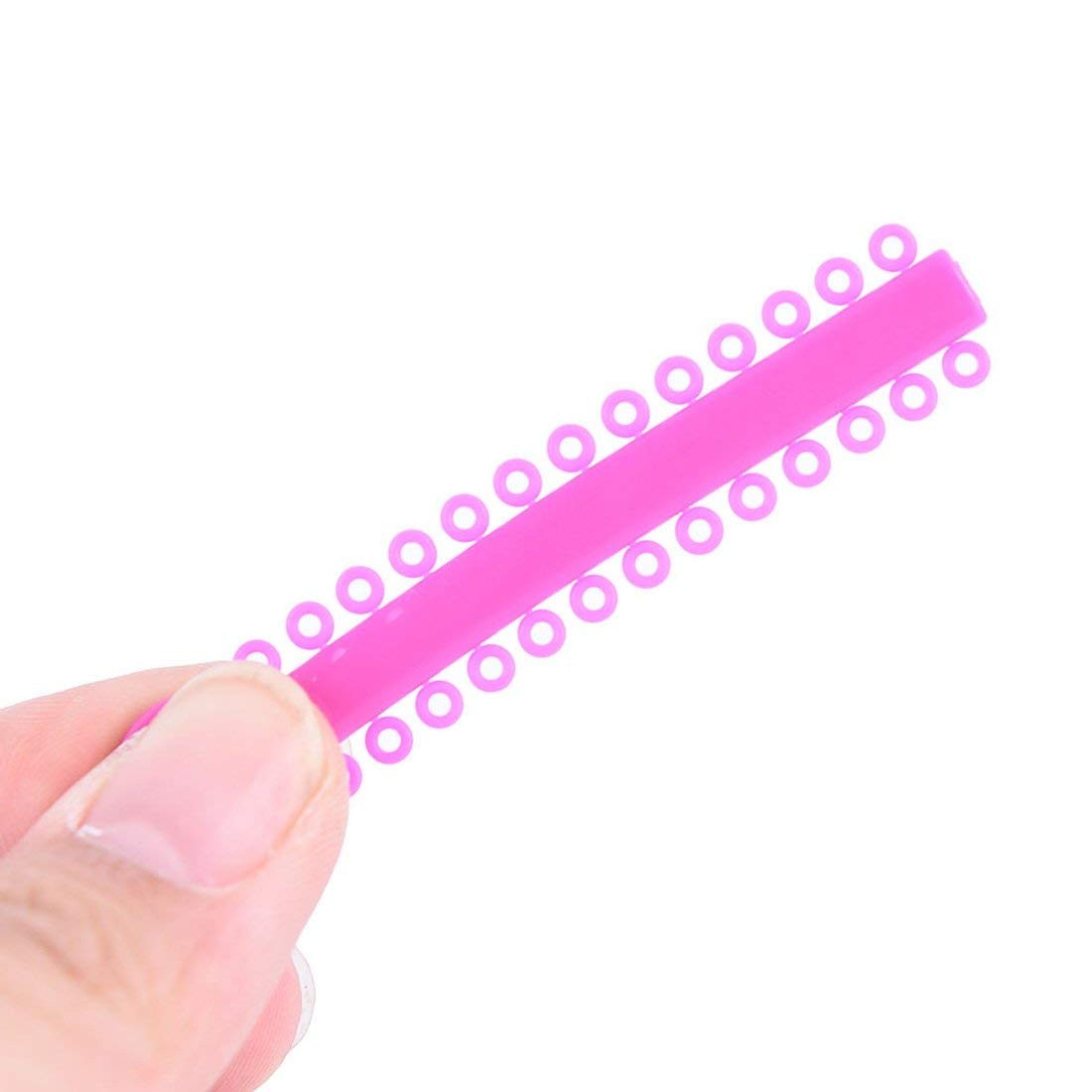 Chargenyang 1040pcs Orthodontic Ligature Ties Multicolor