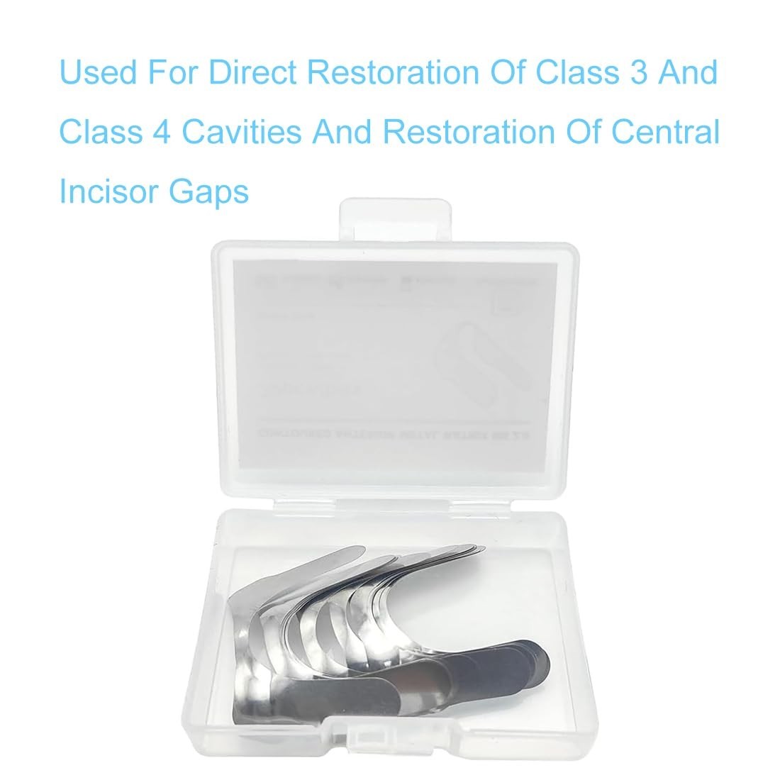 Dental Proximal Anterior Strips Polyester Matrix Bands Clear Matrices Anterior