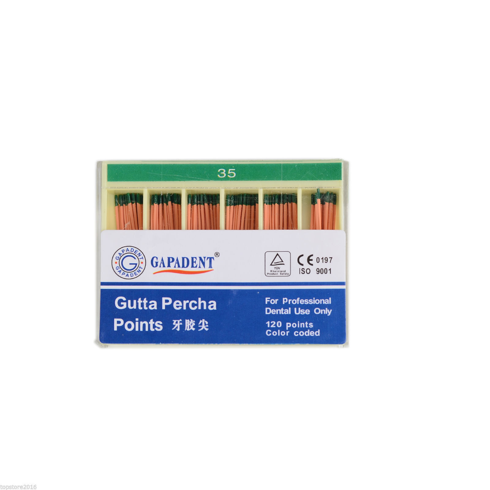 Dental Endodontic Root Canal Gutta Percha Points/Absorbent Paper Points Taper 02