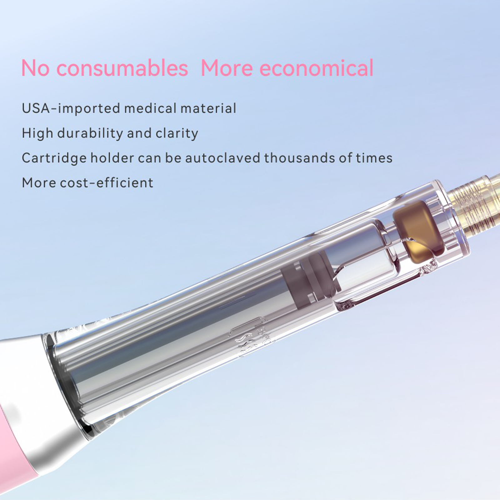 10PC 1.7ML Woodpecker Cartridge for Dental Oral Anesthesia Device Star/Super Pen
