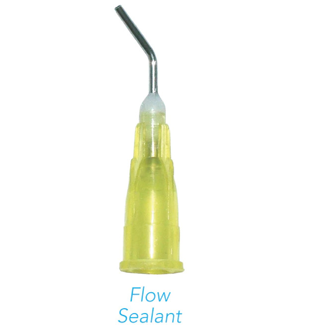 PacDent type Disposable, blunt end pre-bent needle tips for Etchants, flowables
