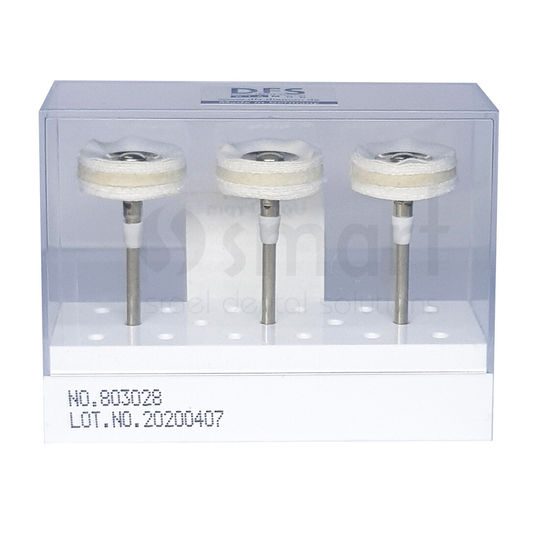 LOTX2 Dental Diamond impregnated Polishers SUPERSHINY 3 pcs DFS DIAMON Germany