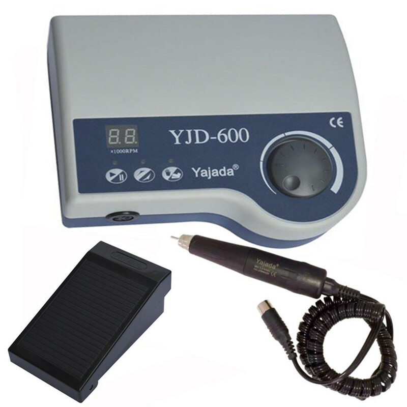 Grey Dental Lab Brushless Micro Motor 60K rpm Electric Polishing Machine YJD-600