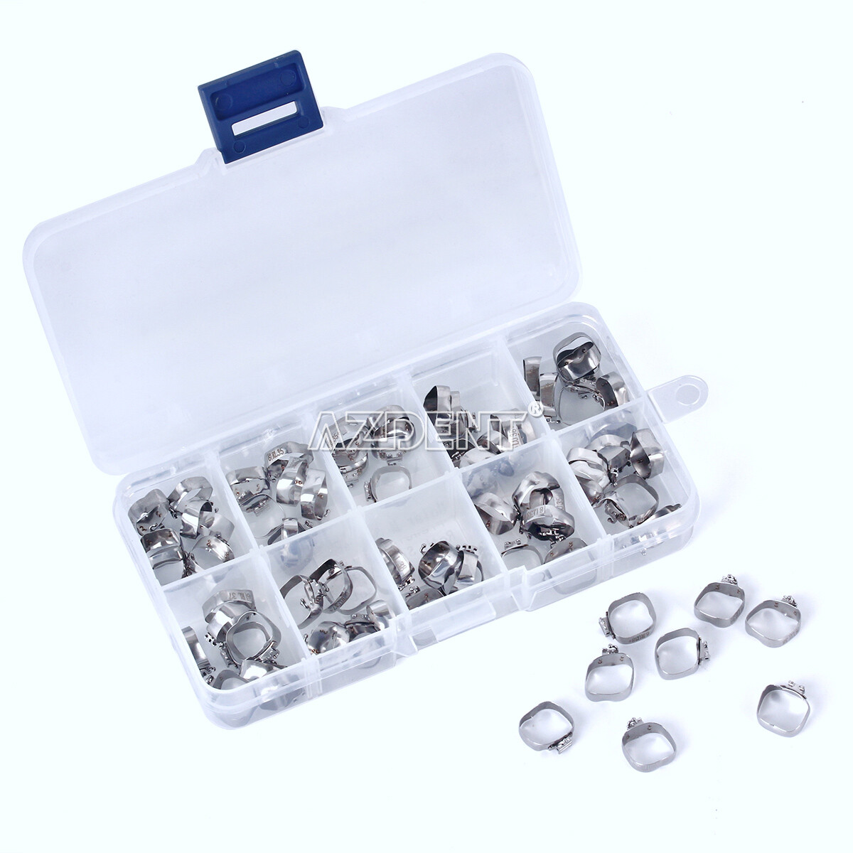 Dental Orthodontic Bands Buccal Tube 1st Molar MBT/Roth.022 Convertible/Non-Con