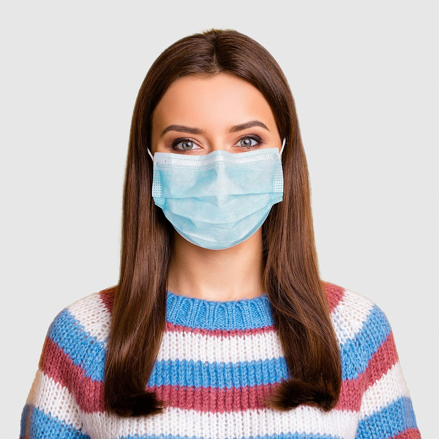 50 Face Mask Mouth Cover Surgical Dental Disposable 3-PLY Ear loop