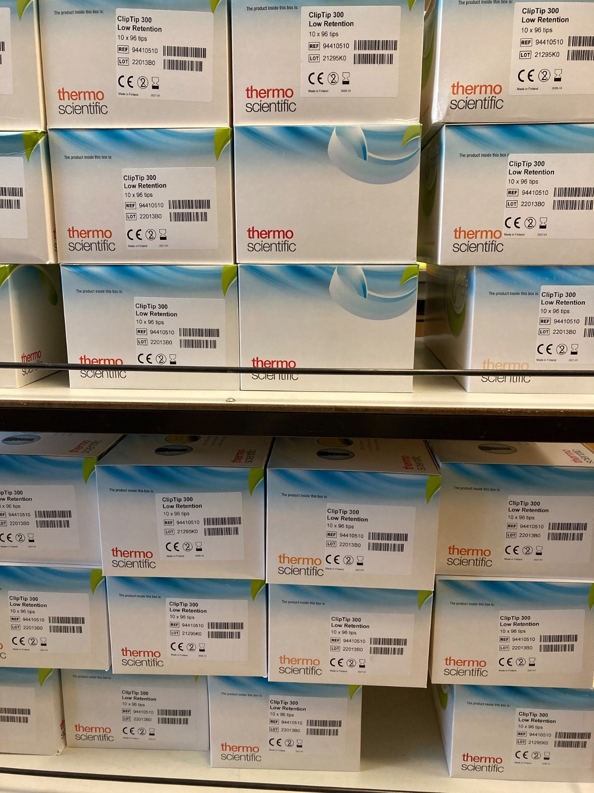 THERMO SCIENTIFIC 300µL ClipTip Low Retention Pipette Tips 94410510 (960/Case)