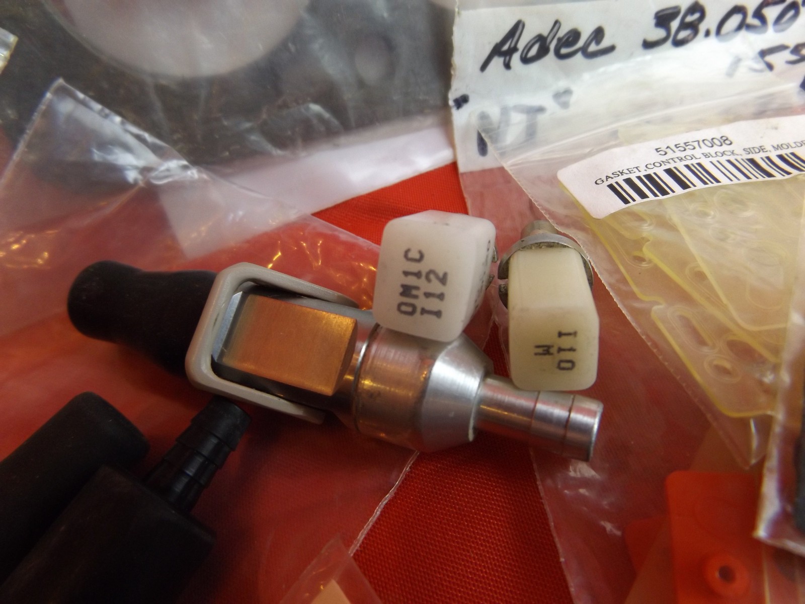 Dental Unit, Equipment, Parts, Misc. Lot, SE Valves, HP. Block Gasket, Cerec Bur