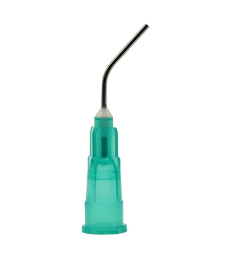 PacDent type Disposable, blunt end pre-bent needle tips for Etchants, flowables