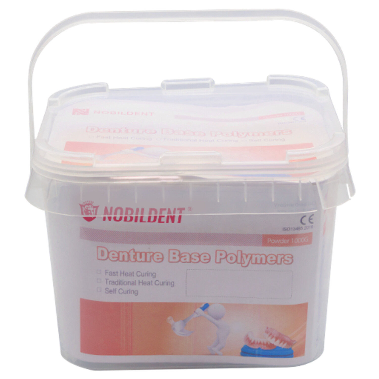 1000g HEAT CURRING Acrylic Resin Powder Denture Base Polymers Resin Powder ONLY