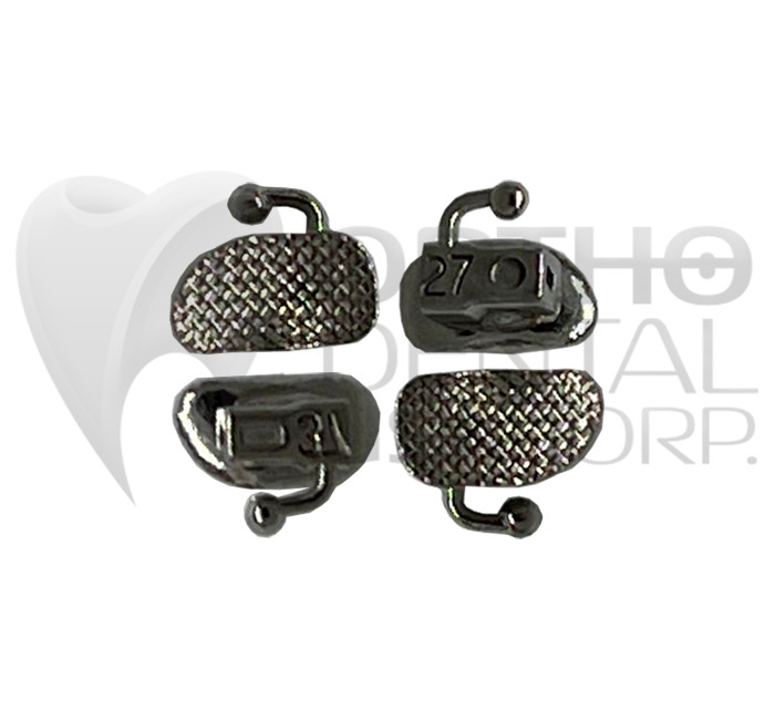 Buccal Tube Molar Bondable Single Mesh Base Roth and MBT .018″ .022″ USA Seller