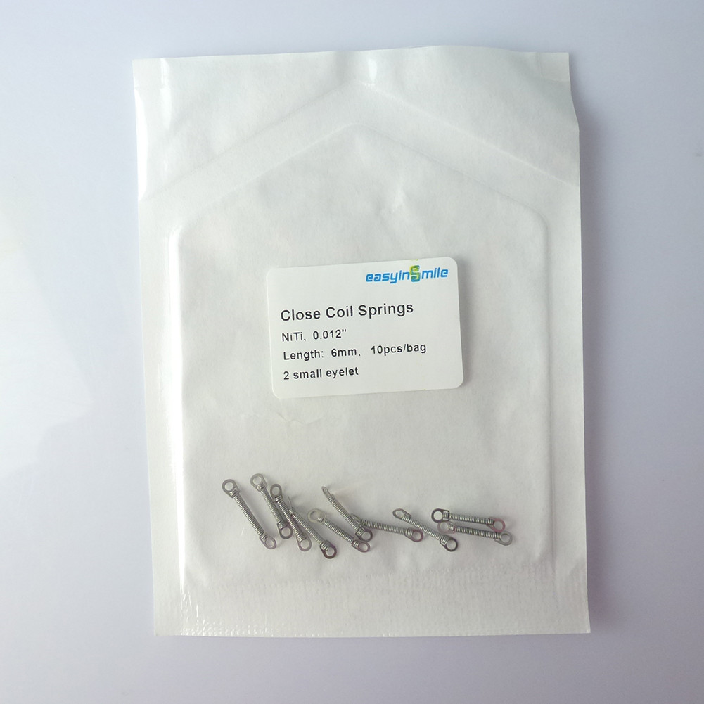 EASYINSMILE Dental Orthodontic NITI Closed Coil Spring Size 010″/012″ Available