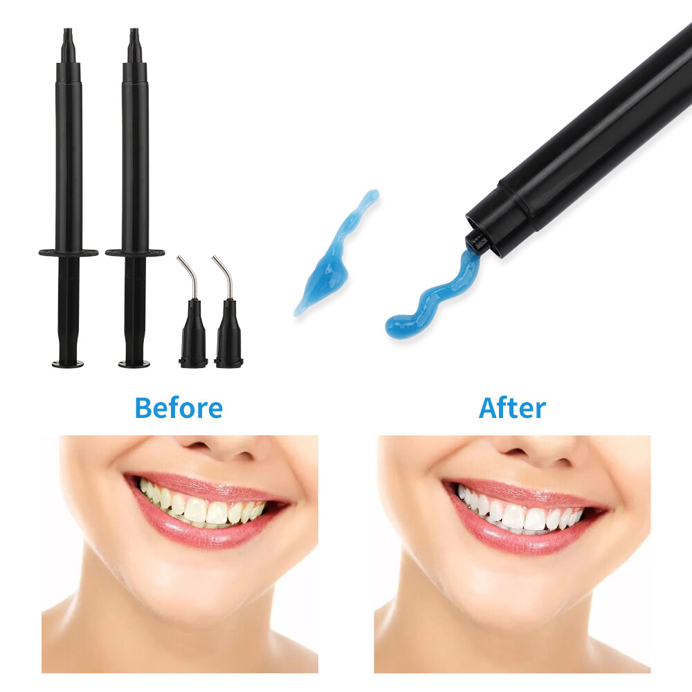 10-1Pc Dental Gingival Gel Dam Barrier Gum Protector Syringe Teeth Whitening 3ml