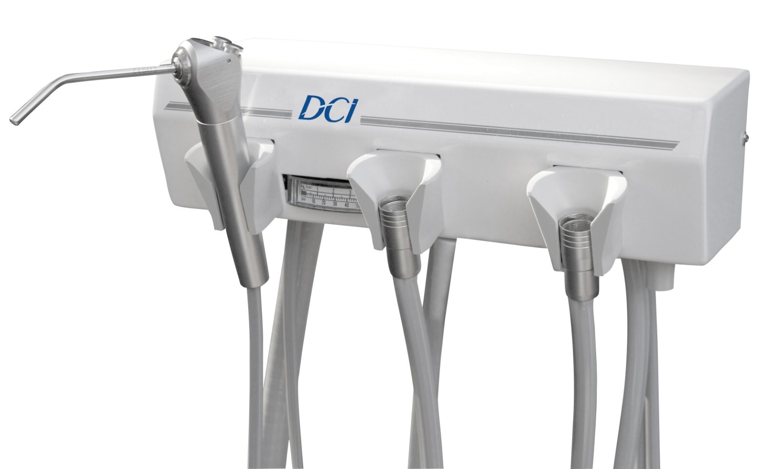 Alternative Arm Mounted 2 Wet w/Tray & White Flex Arm, DCI 4129