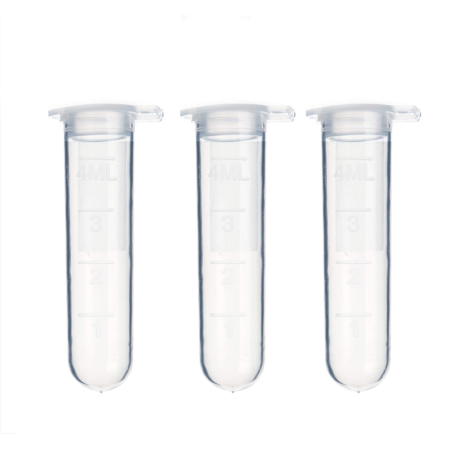50 Pieces 5 ml Plastic Sample Vial Bottle Tubes for Storage Container Beads L…