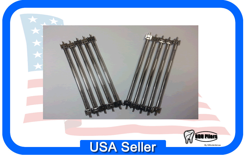 SET X 10 SWIVEL HEAD GAUGE 90 DEGREE BRACKET POSITIONER MOVIL TIP Orthodontic