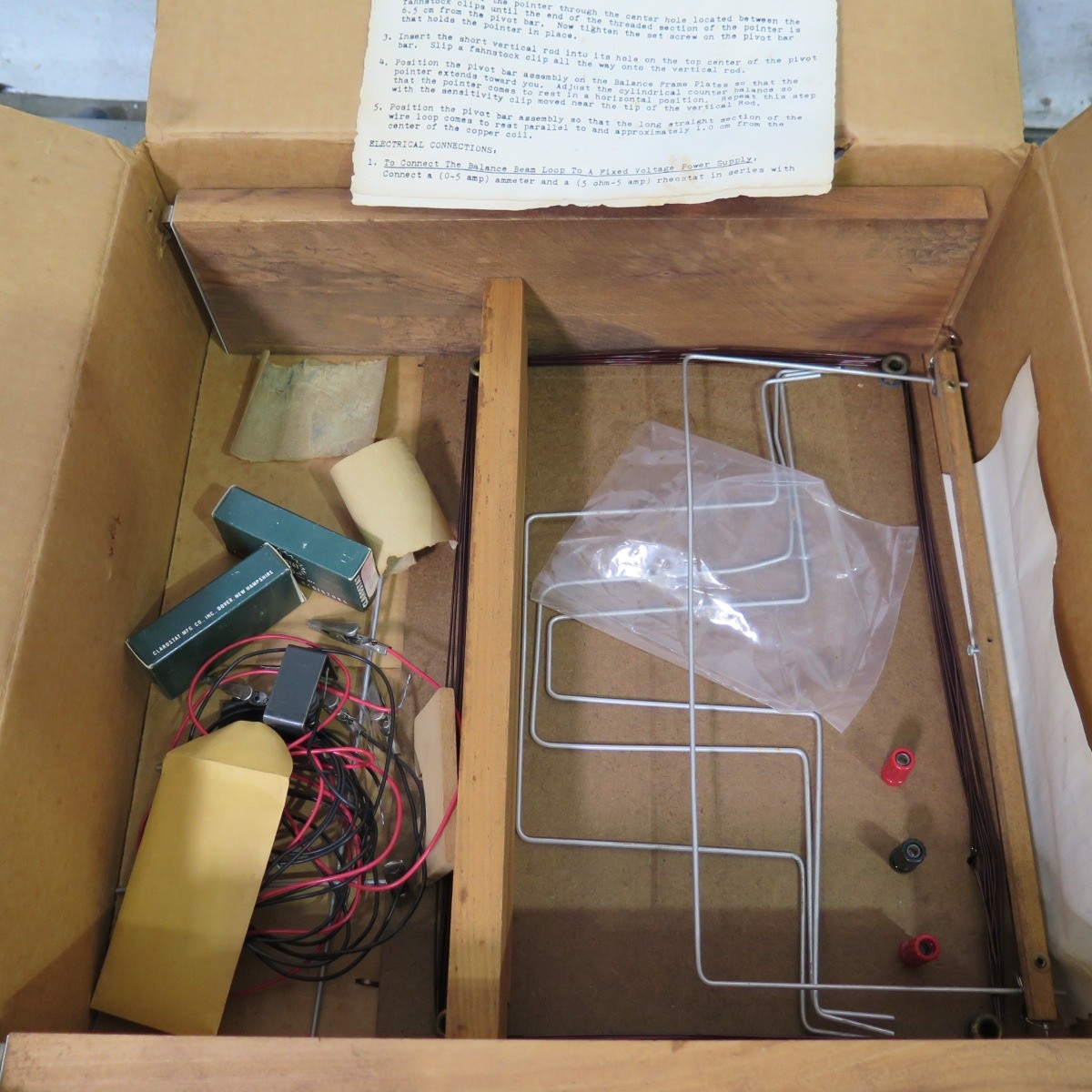 R195071 Central Scientific CURRENT BALANCE Kit (Physics Project) 10-400