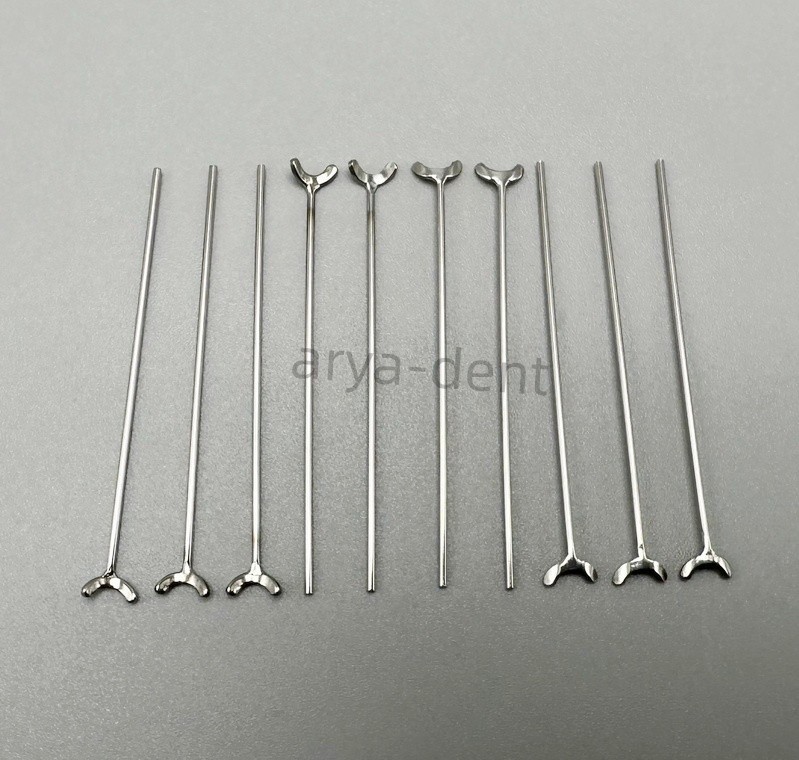 Dental Ortho Ball Retainer J Clasp Wire Oblique Clasps Bars Y-Type Scheu Style
