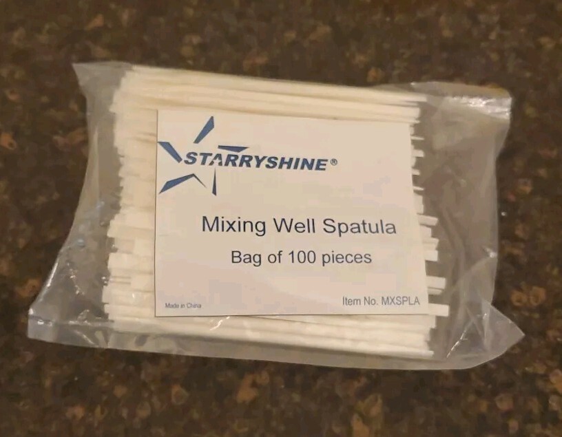 Dental Mixing Well Cement Spatula 100 Pieces Plastic