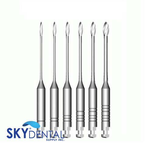 Dental Endodontic GATES DRILLS 6 Pieces per Pack Best Quality Sizes 1 – 6 all