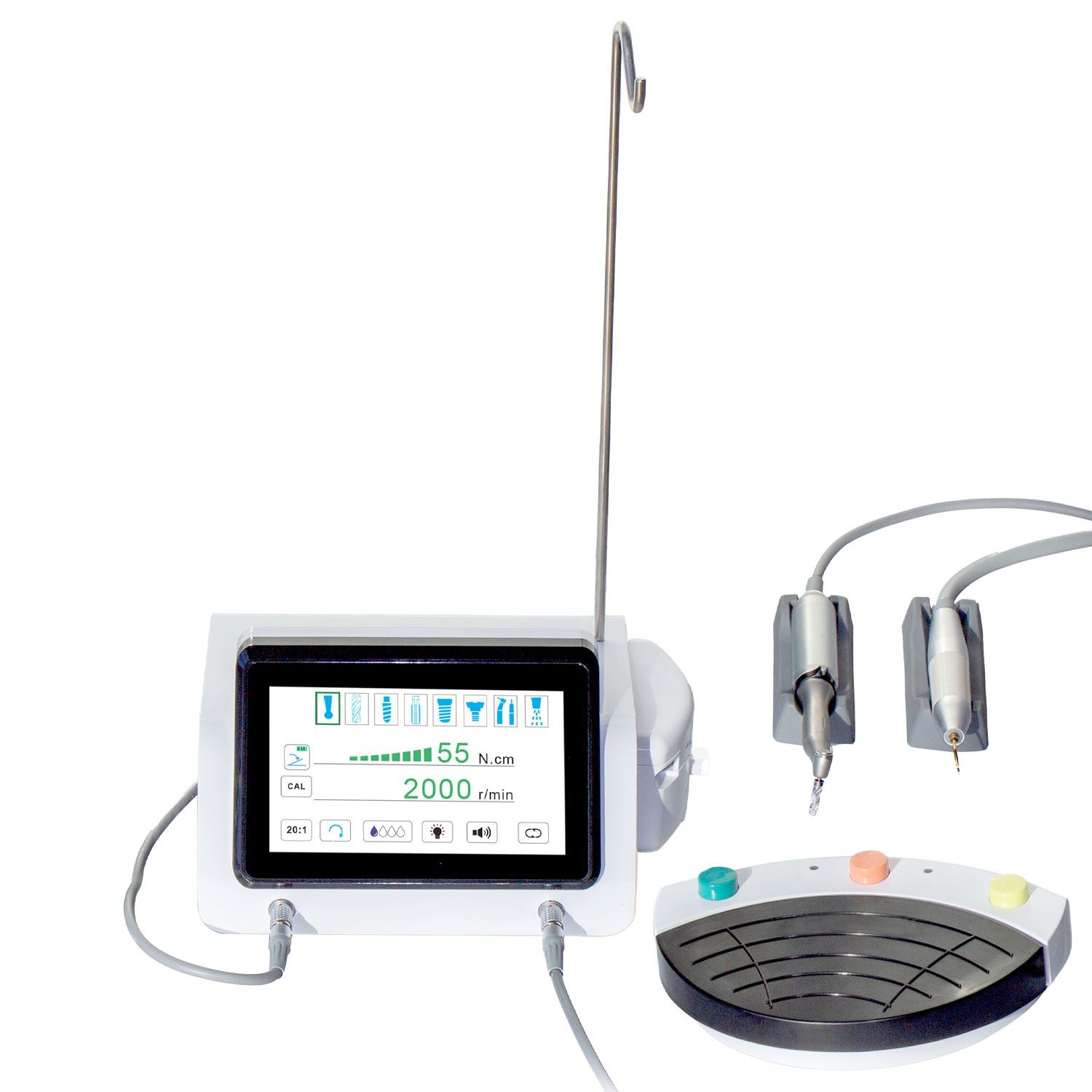 Dental LED Touch Screen Oral Piezosurgery & Electric Implant Motor System