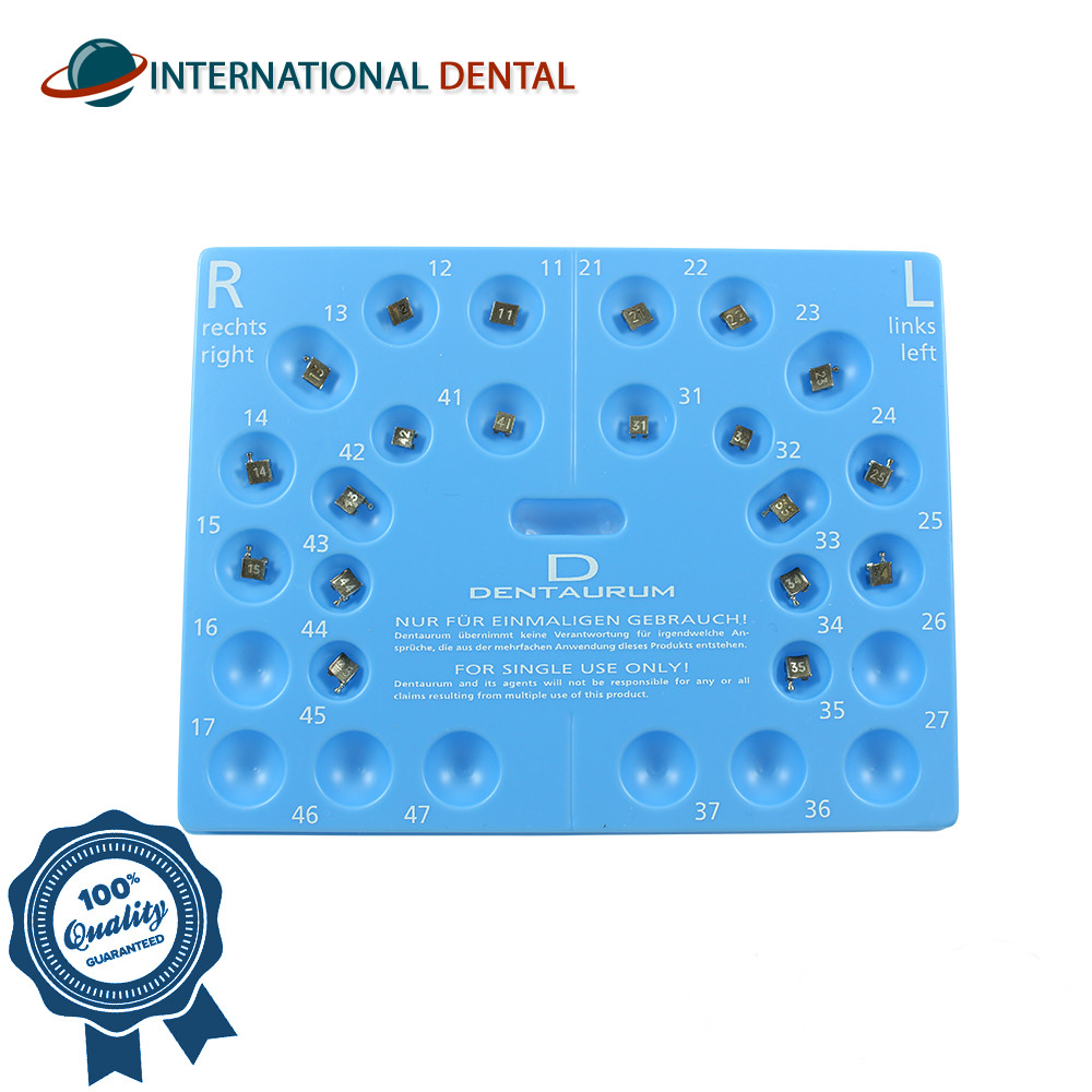 Dental Dentaurum MBT Equilibrium 2 Brackets Kit Orthodontic 20pcs Nickel Free