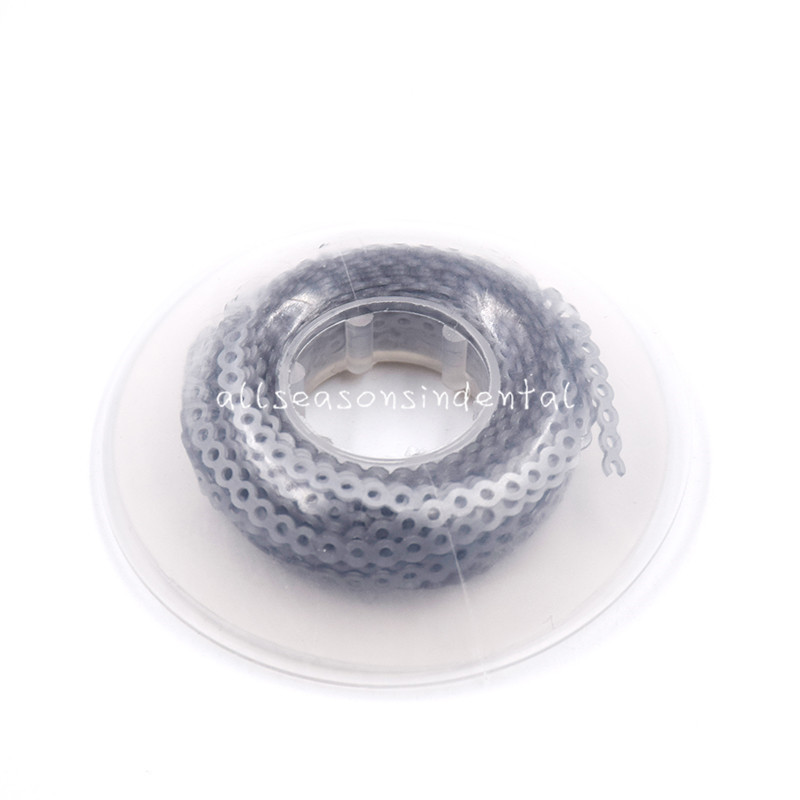 1 Pcs Dental Orthodontic Elastic Elastic Ultra Power Chain 44 Colors For Option