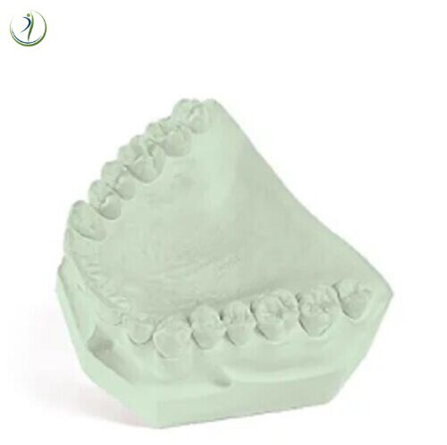 DENTAL LAB GYPSUM DIE STONE GREEN TYPE IV STRONG COMPOUND 5 Lbs. RE-SEALABLE BAG