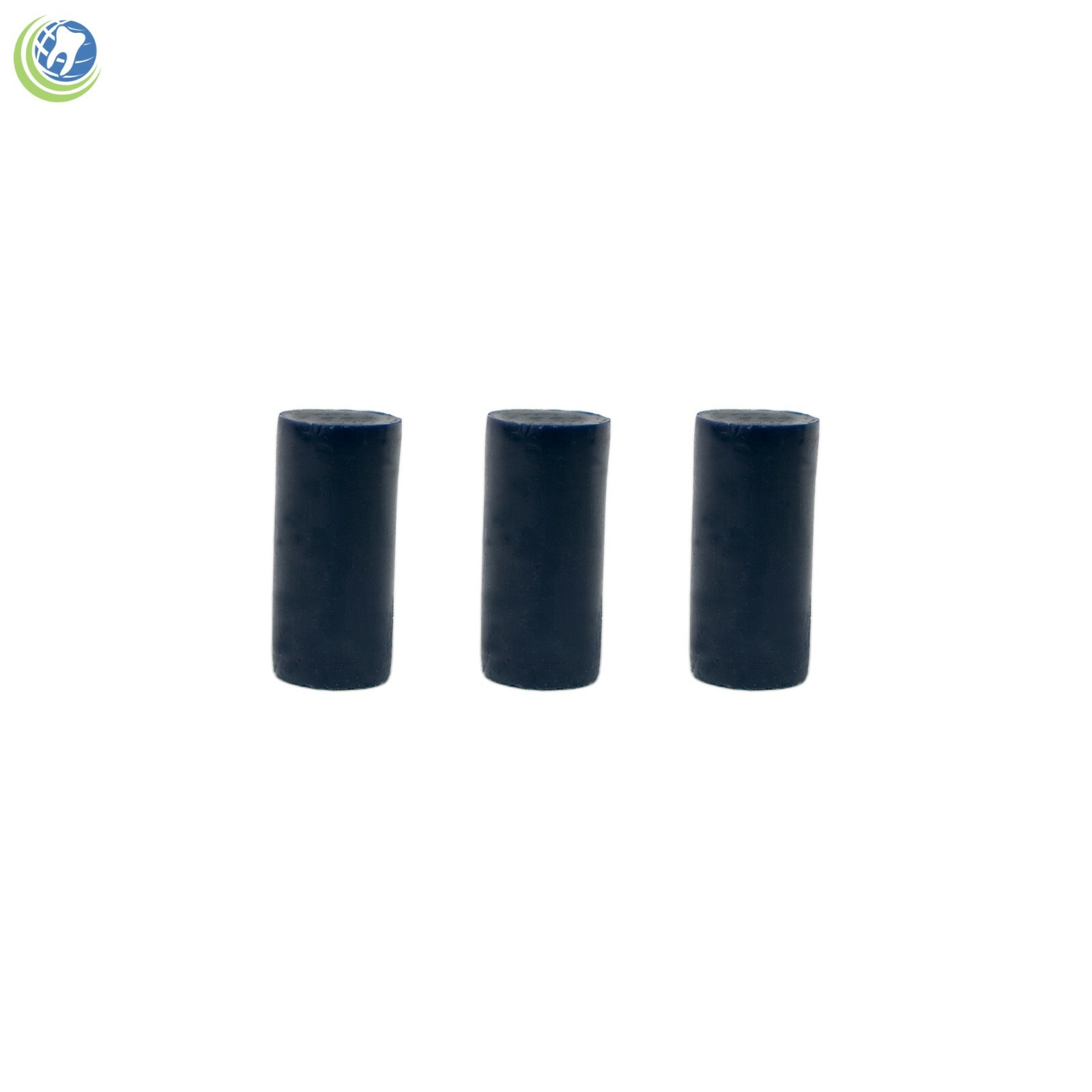 Dental Lab Blue Inlay Wax Hard Lump Cylinder Model Casting Chrome Cobalt 1 Lb.