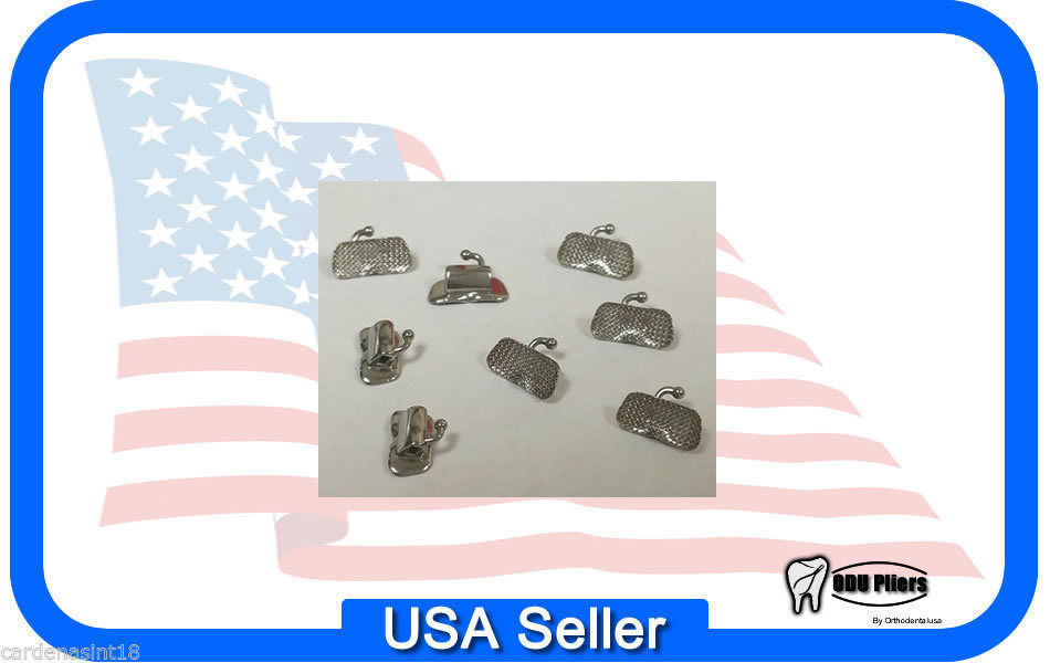 1200 Orthodontic Buccal Tubes 1st MOLAR for Bonding Roth .022 (300 per quadrant)