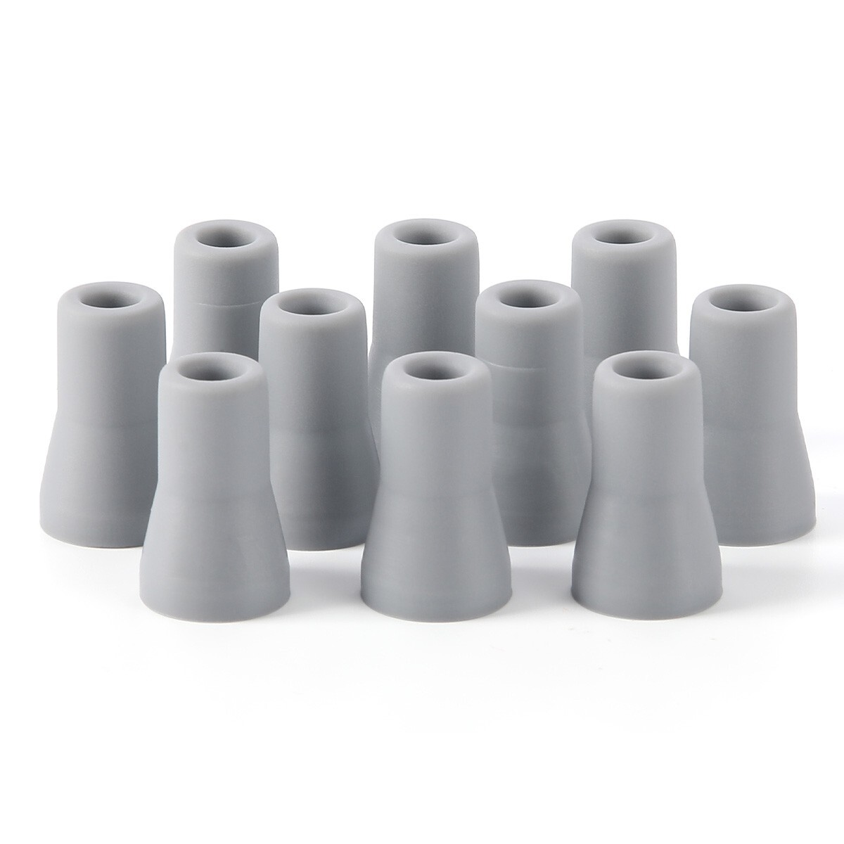 10 Pcs Dental Saliva Ejector Weak Suction Rubber Snap Tip Adapter