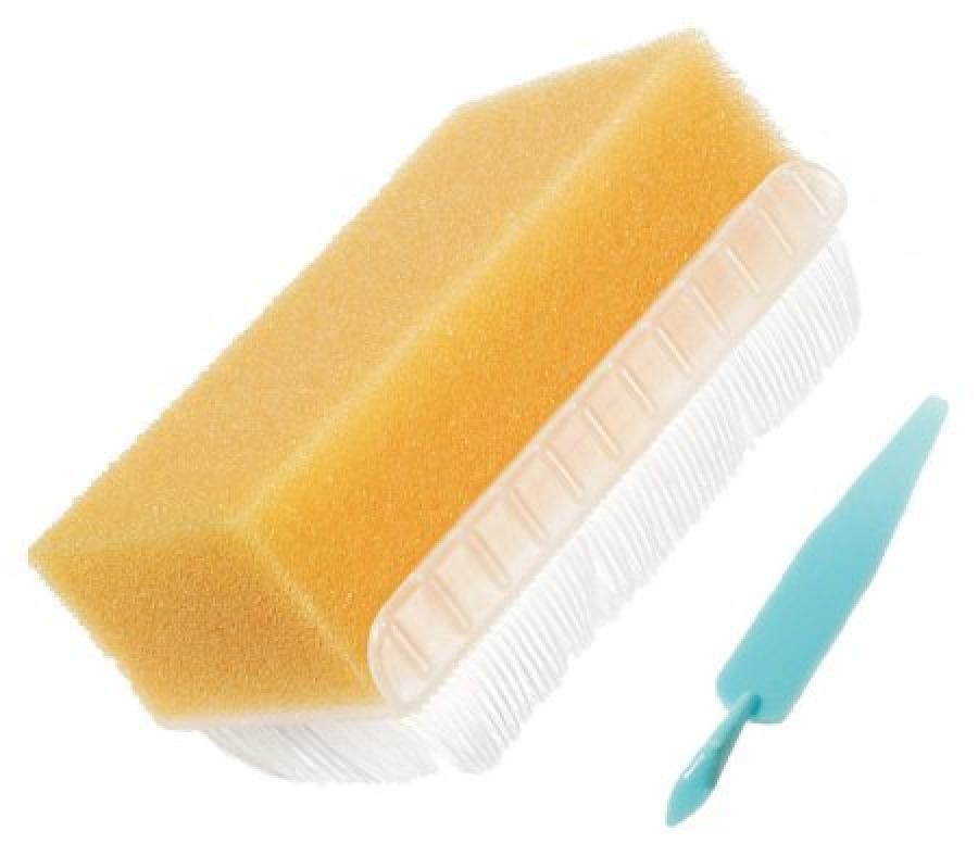 BD E-Z Scrub Chloroxylenol Impregnated Brush Blue 3% Bristles/Sponge, 30 Count
